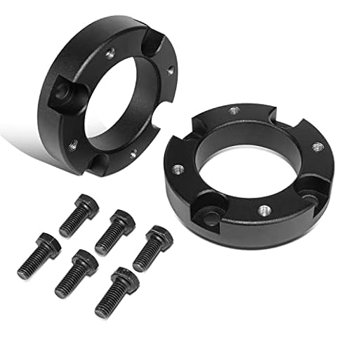 DNA MOTORING FLLK-TY-F-010 2'' Front Leveling Lift Kit Suspension Strut Spacers Compatible with 07-21 Toyota Tundra / 08-22 Sequoia Cover