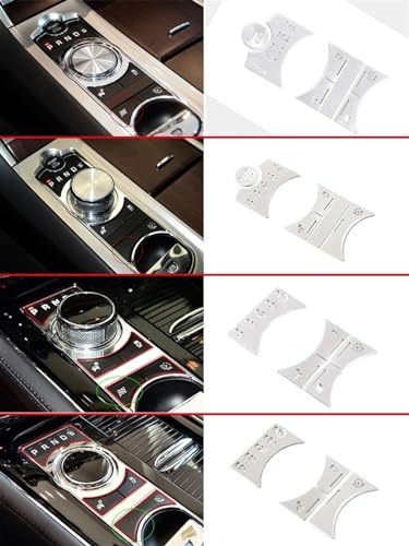 Garnitures de commande centrale Jaguar XF XJ cache-boutons de vitesses - 7