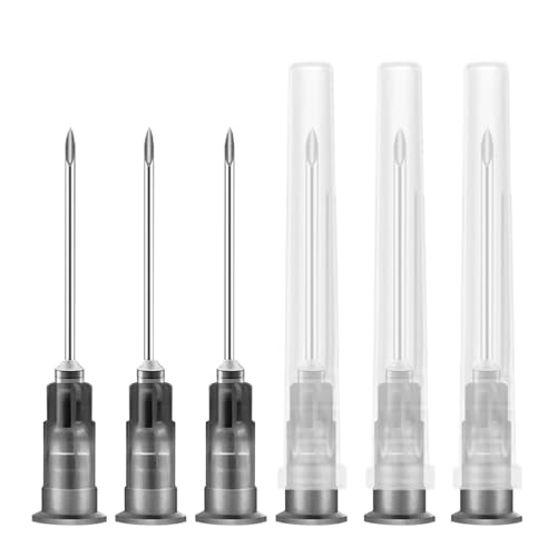 22 Gauge Luer Lock 5/8 Inch Industrial Pack of 100,Individually Packaged Lab Tool Accessories Supplies
