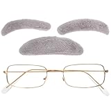 Barbe finte: realistiche e realistiche, gli accessori da vecchio sono perfetti per il tuo costume da vecchio e nonno, barbe da costume per adulti