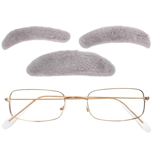 Barbe finte: realistiche e realistiche, gli accessori da vecchio sono perfetti per il tuo costume da vecchio e nonno, barbe da costume per adulti