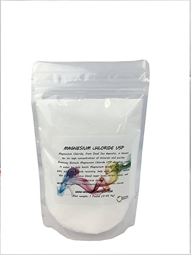 Magnesium Chloride USP (Pharmaceutical Grade) 100% Edible Cloruro de Magnesio 100% Comestible