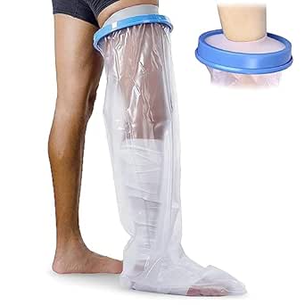 Waterproof Leg Shower Protector | Reusable Cast Protectors | Size ...