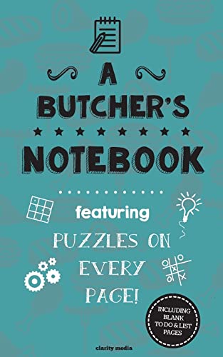 A Butcher's Notebook: Featuring 100 puzzles