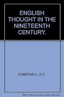 English thought in the nineteenth century B0007FYR0M Book Cover