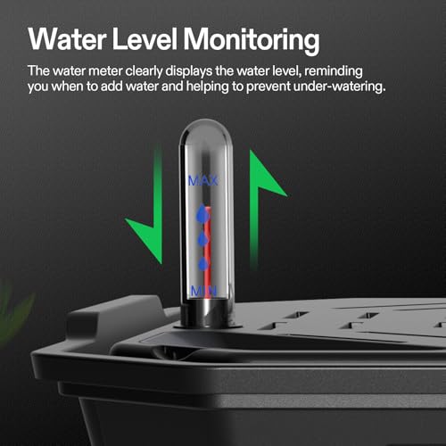 image for VIVOSUN 4-Pack FlexFeed Self-Watering Pots with Grow Bags, Auto Irriga