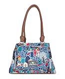 Lily Bloom Maggie Satchel Handbag (Who Let The Dogs Out)