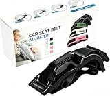 Pregnancy Seat Belt Cover for Women, Soft Seatbelt Shoulder Pad Cushion, Universal Car Seat Belt Pad, Breathable Anti-Slip Comfort Pad, Easy Install, Washable Car Accessory for Driving – Black