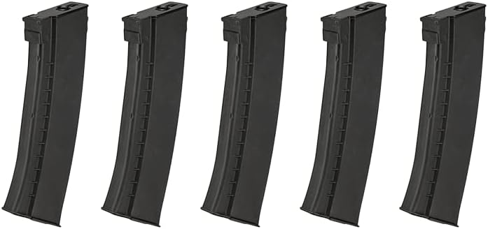 Lancer Tactical 140 Round AK Airsoft Mid Capacity Magazine (Color: Black)