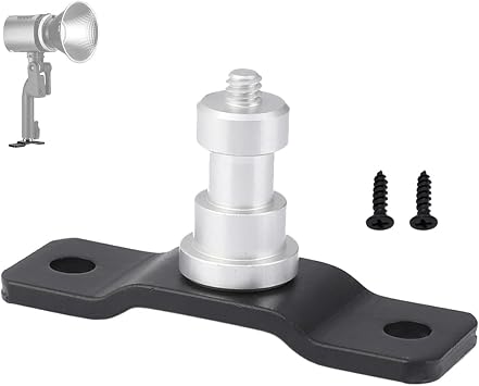 T-Type Wall Ceiling Mount Light Stand 5/8" Stud with 1/4" Thread Anchor for Studio Lighting