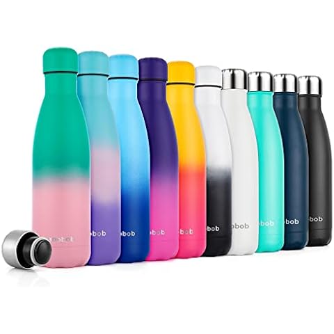 Botella de Agua Acero Inoxidable 500ml 750ml Cover