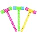 NUOBESTY 12pcs Hammer Pounding Toy Plastic Gavel Squeaky Toy Carnival Hammer with Whistle Music Sound Toys for Birthday April Fools Day Jokes Party Supplies
