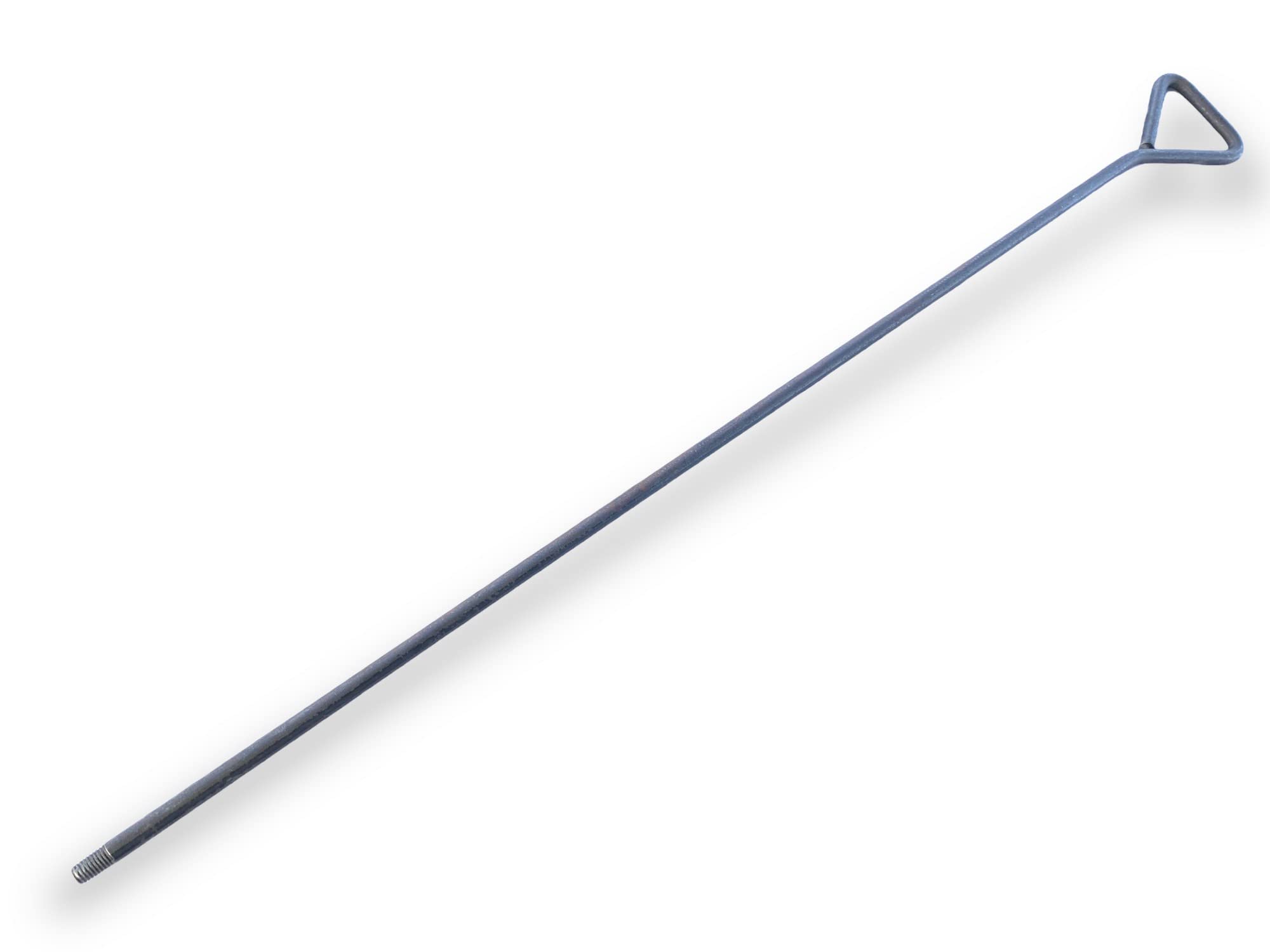 Zestaw 3 sztywnych okrągłych prętów stalowych 100 cm do szczotki rurowej Kibros | Złączka gwintowana M12*175 męska | Kibros 4TMMx3