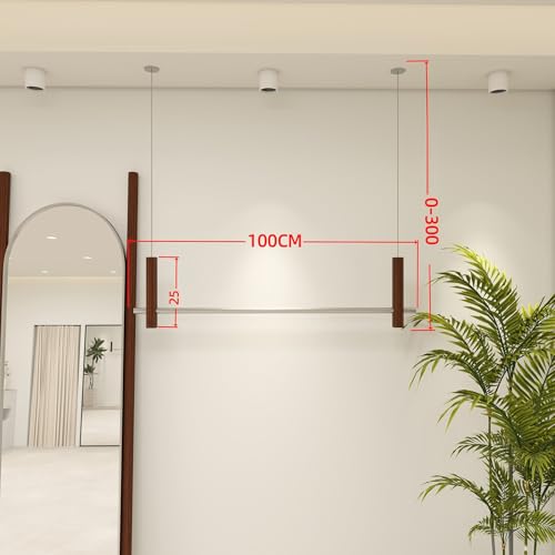 Porte-vêtements réglable en métal présentation vente au détail