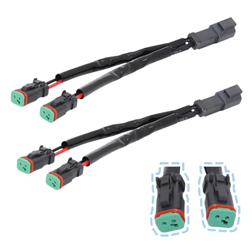 Image of Led Light Connector Splitter Plug Harness Light Harness Splitter