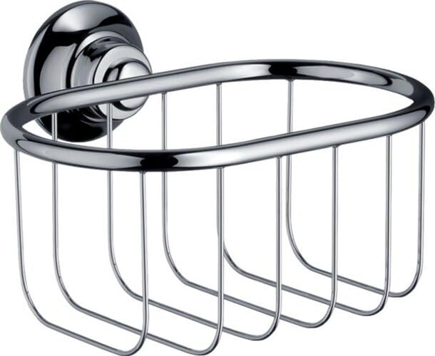 hansgrohe AXOR Montreux Seifenkorb, Farbe: Brushed Black Chrome
