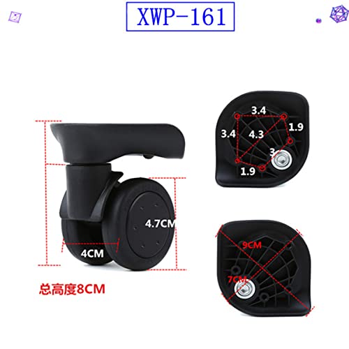 Luggage Suitcase Wheels Swivel Wheel Replacement Travel Suitcase Wheels Plastic Bearings Repair Set for Luggage Kits (BJ-161)2