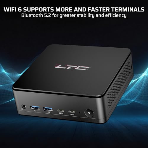 Image of LTC Mini PC with AI NPU, AMD Ryzen 7 8845HS | Radeon 780M Graphic |16GB DDR5 RAM |1TB PCIe 4.0 SSD|USB 4.0, WiFi 6, BT 5.2, 2.5Gbps Ethernet | Triple 4K /8K Display