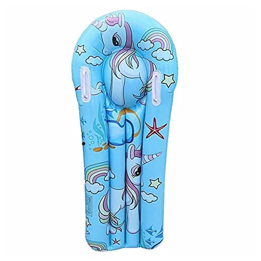 Tabla de Surf Inflable para Niños, Cama Flotante, Piscina Inflable, Flotador, Piscina de Flamencos, Fila Flotante, Verano, Alfombra de Agua para Niños, Tabla de Surf Inflable