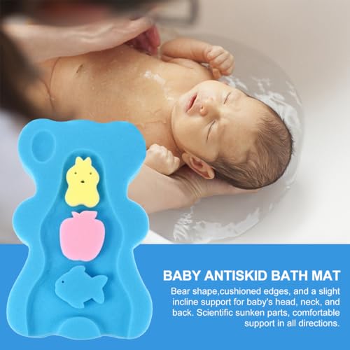 Éponge de bain bébé Hohopeti antidérapante contre les risques de glisse - 4