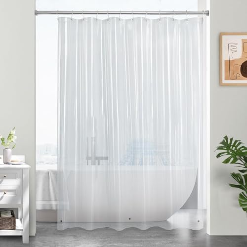 Plastic Shower Liner Clear Premium Shower Curtain Liner