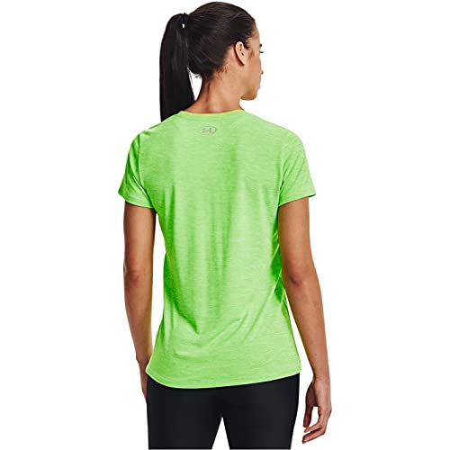 Image of Under Armour Womens Tech V-Neck Twist Short-Sleeve T-Shirt