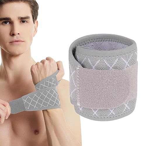 Pratvider Pulseras de tenis – Bandas de compresión deportivas, muñequeras para levantamiento de pesas, para entrenamiento, correr, baloncesto, fútbol