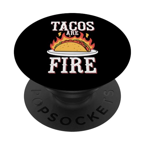 Taco Lover Street Tacos Mexican Cuisine Taco Life PopSockets Adhesive PopGrip