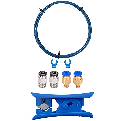 MMOBIEL Tubo de PTFE Bowden para Impresora 3D de 1m XS Series,