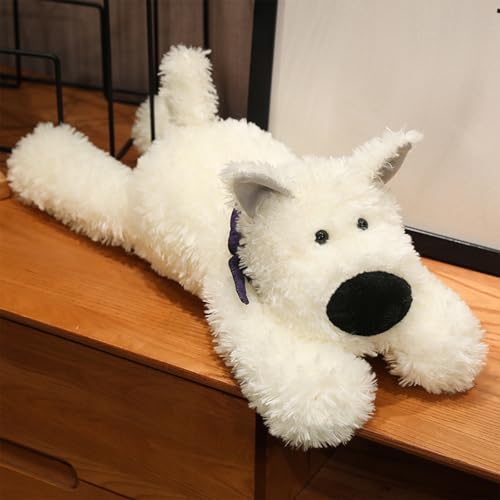 PEACH CAT West Highland White Terrier Dog Stuffed Animal 25.6