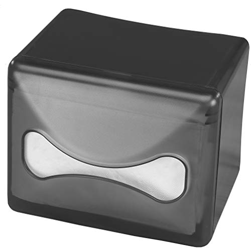 San Jamar H4003Tbk H4003 Venue Table Top Interfold Napkin Dispenser, 200 Capacity, Black Pearl #TOP1