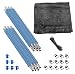 Trampoline Enclosure Set, to fit 13 FT. Round Frames, for 3 or 6 W-Shaped Legs -Set Includes: Net, Poles & Hardware Only