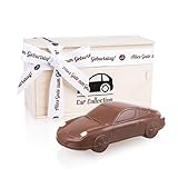 Ein Porsche aus Vollmilchschokolade: Perfekte Geburtstagsgeschenk für Autoliebhaber.