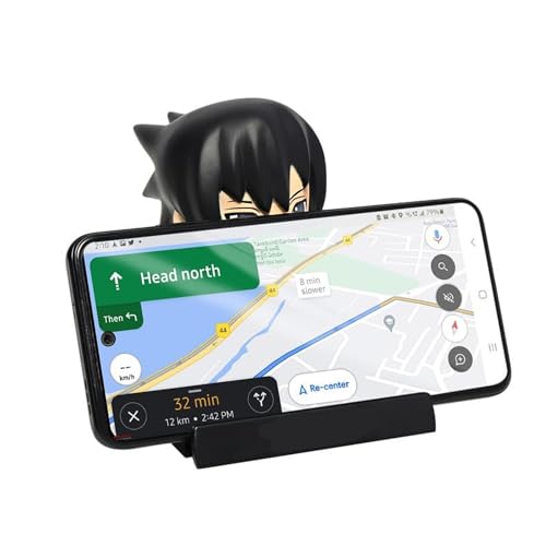 Image of Augen Plastic Super Hero Naruto Baby Action Figure Limited Edition Bobblehead with Mobile Holder for Car Dashboard, Office Desk & Study Table (Pack of 1)