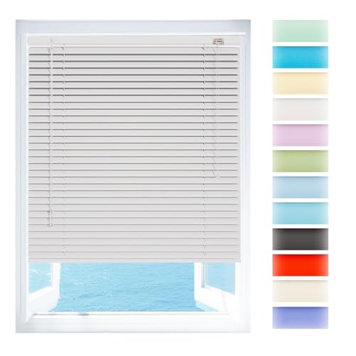 Design Moderno: Disponibili in misure personalizzate per adattarsi perfettamente alle tue finestre, linee orizzontali pulite, ideale per camera, soggiorno, cucina, ufficio e altri ambienti