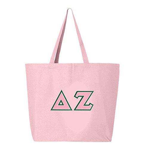 Delta Zeta Jumbo Canvas Tote