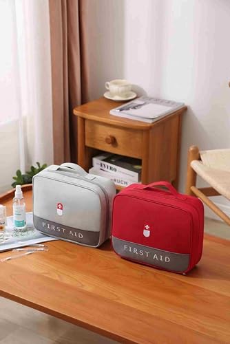 Bolsa Necessaire Estojo De Primeiros Socorros Eme gência Organizador Porta Medicamentos Para Viagem