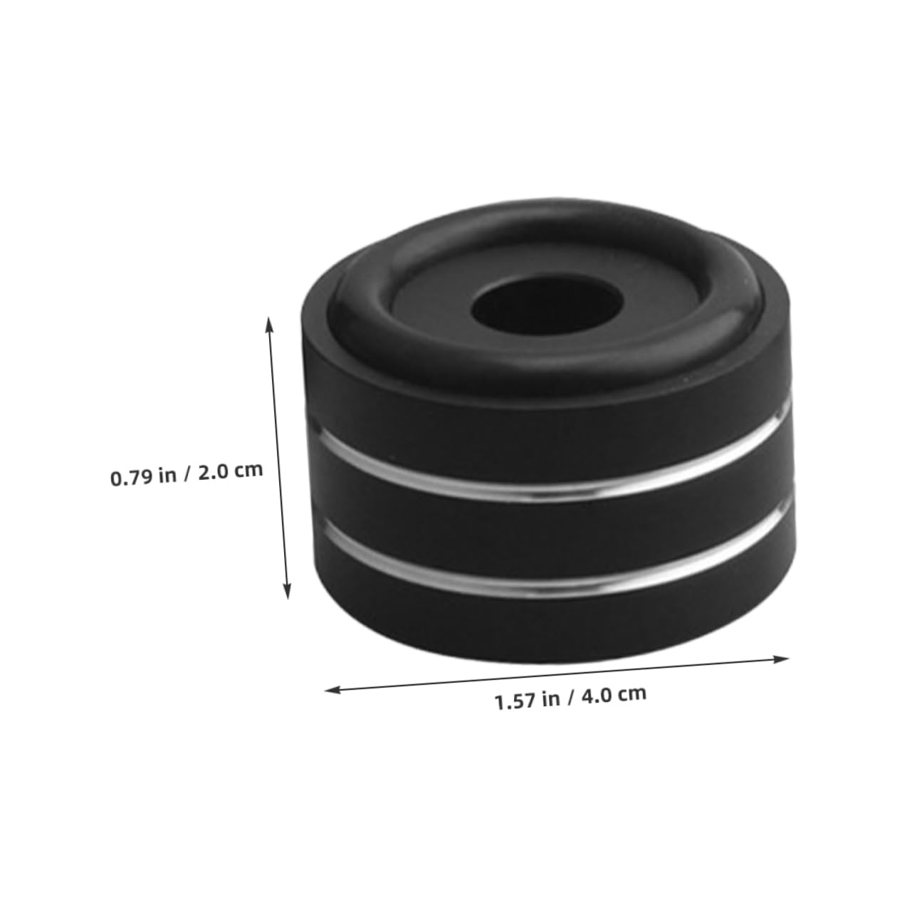 SOESFOUFU 4pcs Speaker Feet Pads Vibration Isolation Pads Amplifier Isolation Feet Slip Rubber Rings