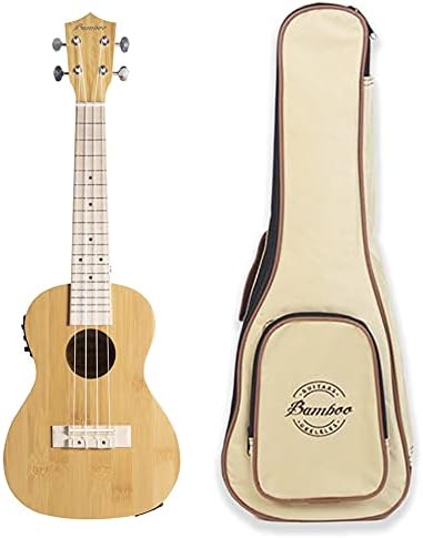 Amazon.co.jp: Bamboo バンブー ウクレレ プリアンプ チューナー搭載  