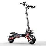 La trottinette électrique CL8 est équipée de deux moteurs, d'une batterie 60 V 33 Ah, de deux amortisseurs, de pneus tout-terrain de 11 pouces et est pliable. Son autonomie est de 80 à 100 kilomètres.
