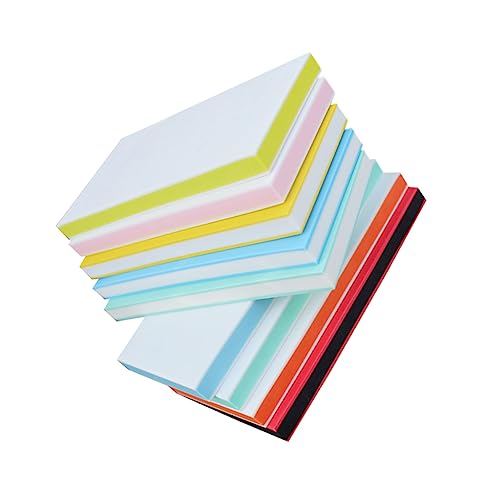 LALAFINA DIY Carving Stamp Tool 10pcs Rubber Stamps Brick Made of Rubber Material for Clay Letters Stamps Random Color