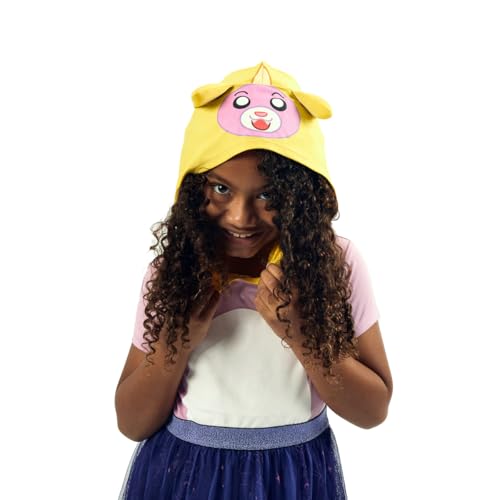 Vestido cosplay de niña morado con capucha LankyBox Foxy miniatura 4