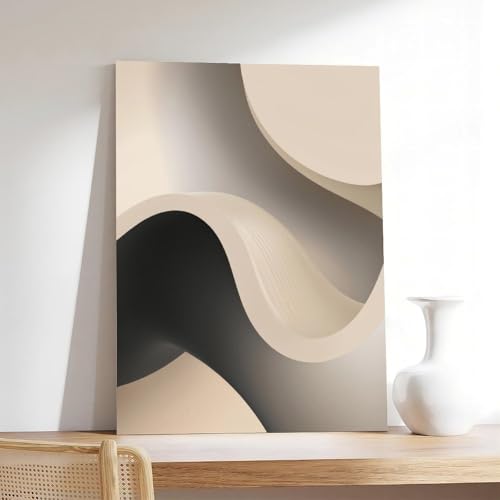 Décoration murale abstraite haut de gamme sur toile Mnyuein ensemble de 4 pièces - 7