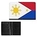 Philippines Flag Fashion Passport Card Holder Cover Case Travel Essentials Wallet for Women Men, style