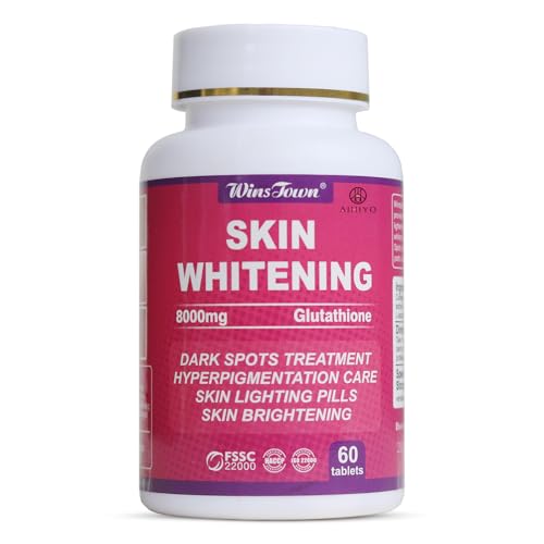 AIHIYO Skin Whitening Pill, 8000mg Glutathione...