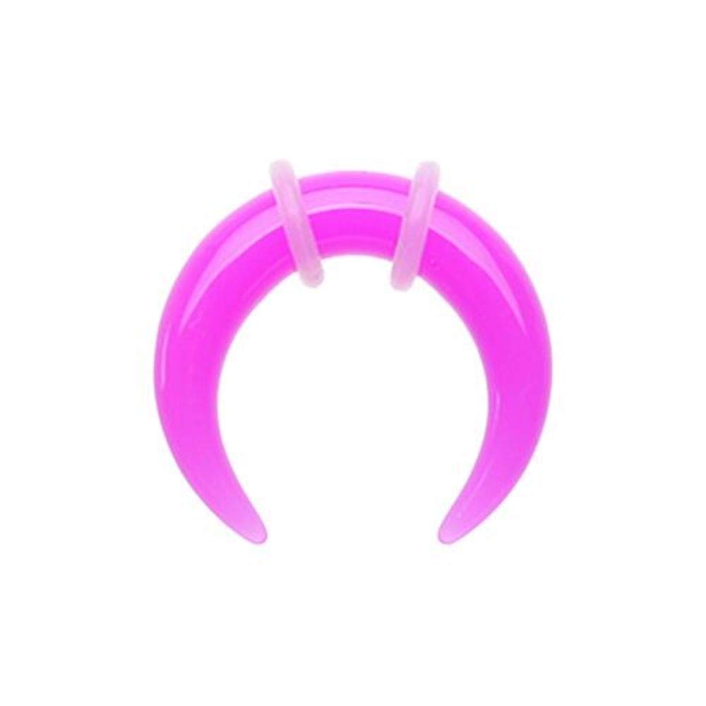 Covet Jewelry Basic Acrylic Ear Gauge Buffalo Taper