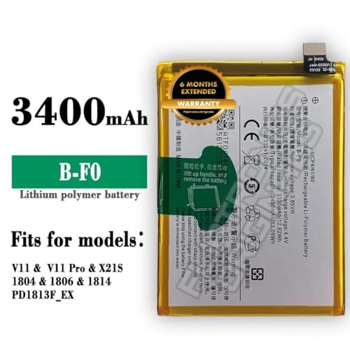 Image of B-F0 Battery for Vivo V11 /V11 Pro 1804 /1806 /1814 / PD1813F Battery with 6 Month Warranty**** (P172)