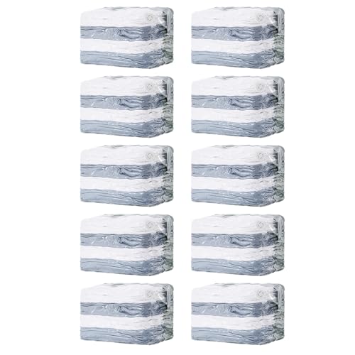 Image of TAILI 10 Pack Vacuum Storage Bags, Jumbo Cube 31x40x15 Inch, Cream