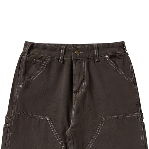 Lounge Pants Men Jeans Baggy Loose Pants Mens Baggy Pants Wide Leg Casual Workwear Stitching Pockets2