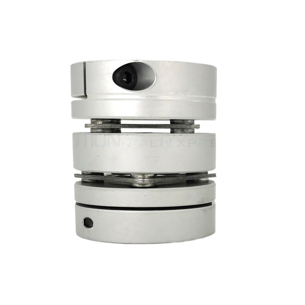 Accouplement d'arbre à Double diaphragme, diamètre extérieur 56 mm, 12 mm, 12,7 mm, 14 mm, 15 mm, 16 mm, 17 mm, 18 mm, 19 mm, 20 mm, 22 mm, 24 mm, 25 mm(12.7x20mm)